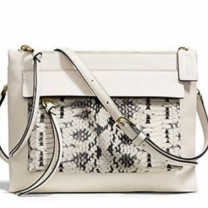 Coach Madison Felicia Python Crossbody Bag